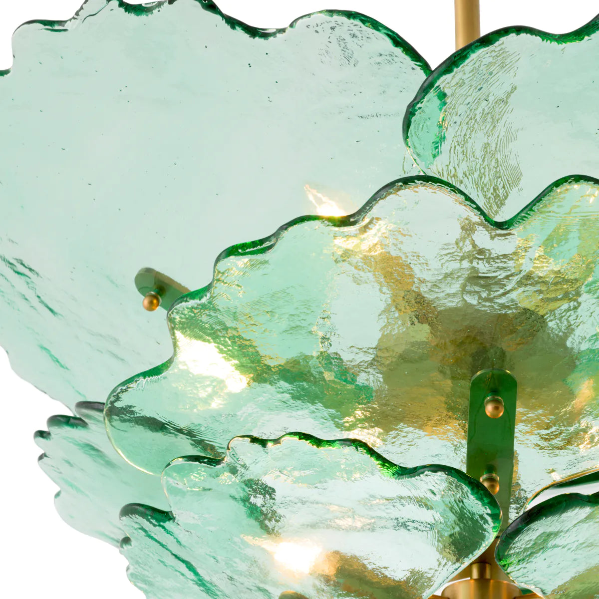 Glass Petals Chandelier Florina | Eichholtz Miami