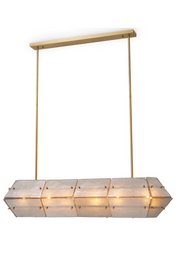 Glass Panels Chandelier Ferrucci | Eichholtz Miami