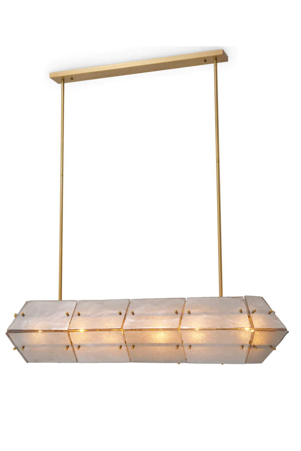 Glass Panels Chandelier Ferrucci | Eichholtz Miami