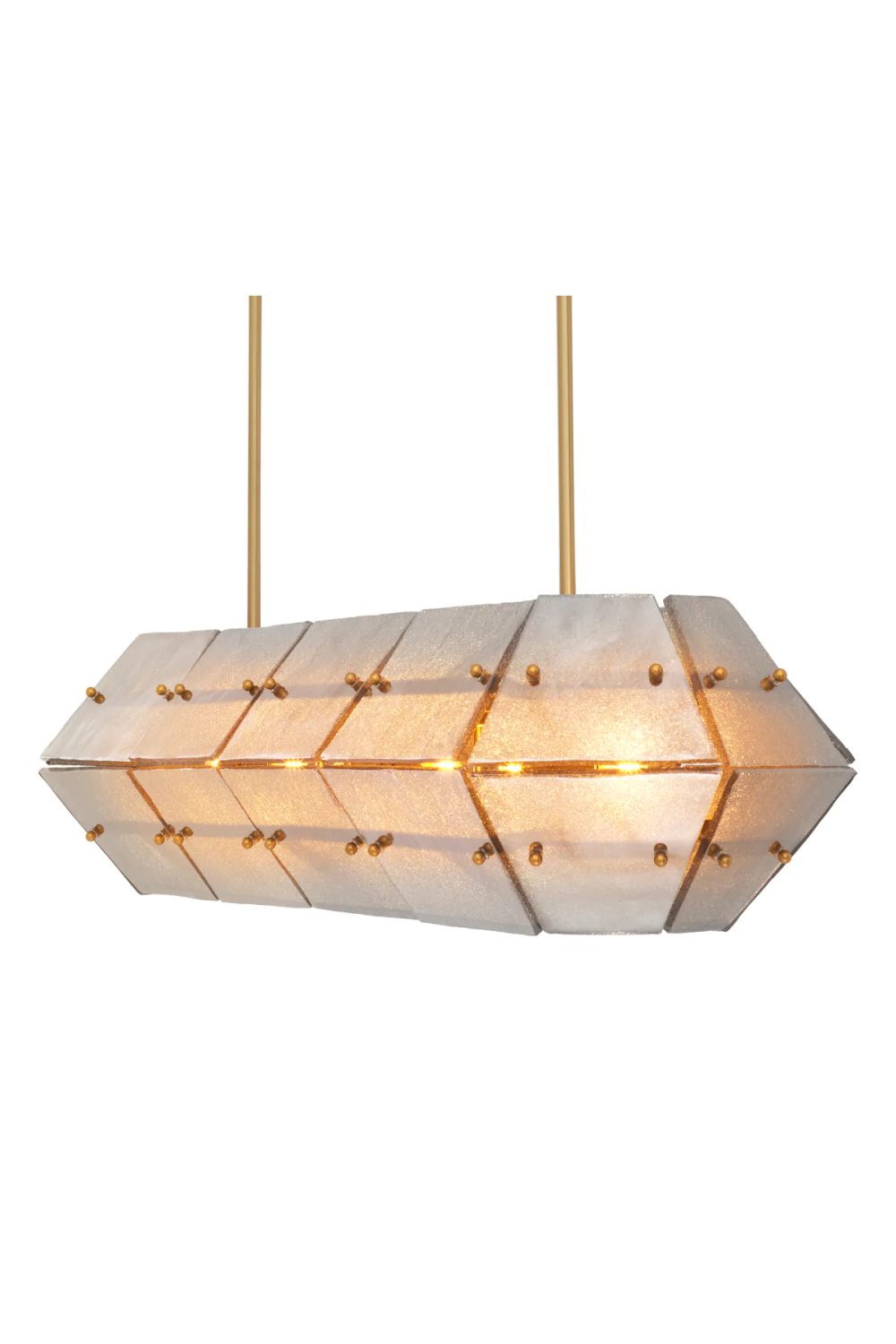 Glass Panels Chandelier Ferrucci | Eichholtz Miami