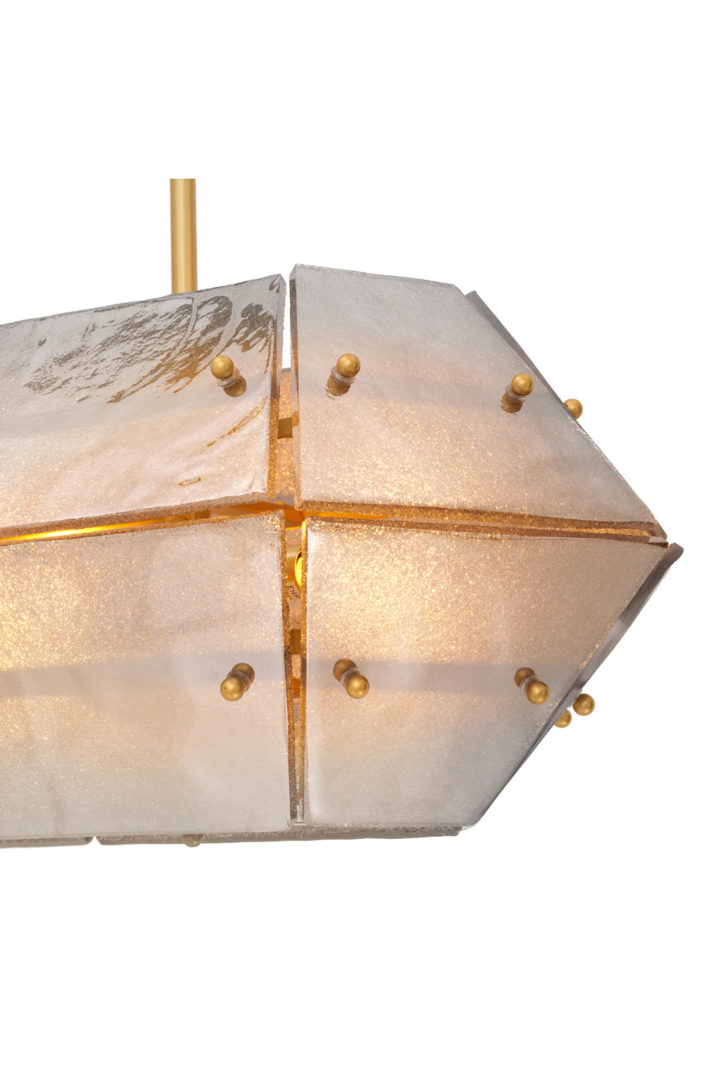 Glass Panels Chandelier Ferrucci | Eichholtz Miami