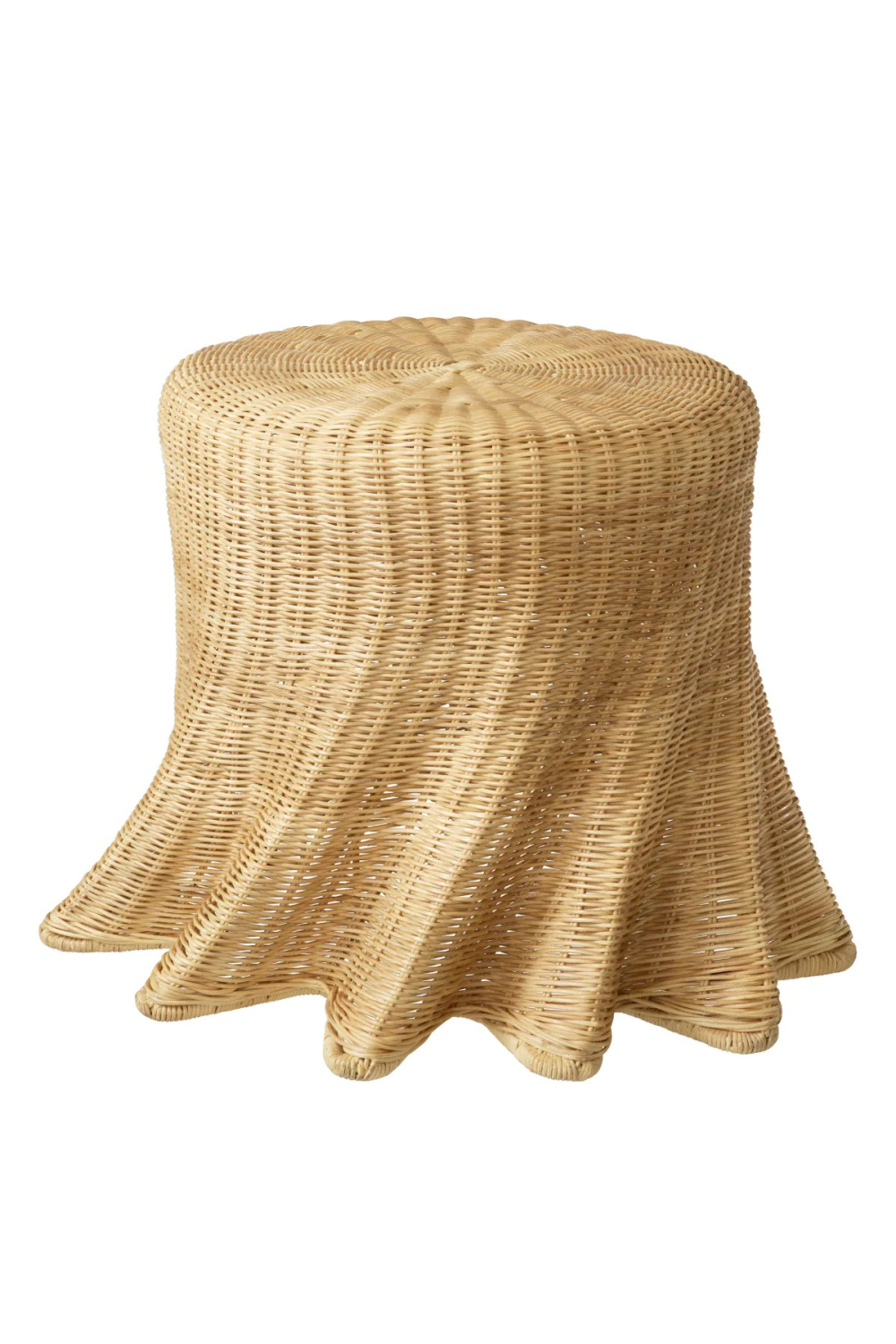 Natural Rattan Side Table Rolph | Eichholtz Miami