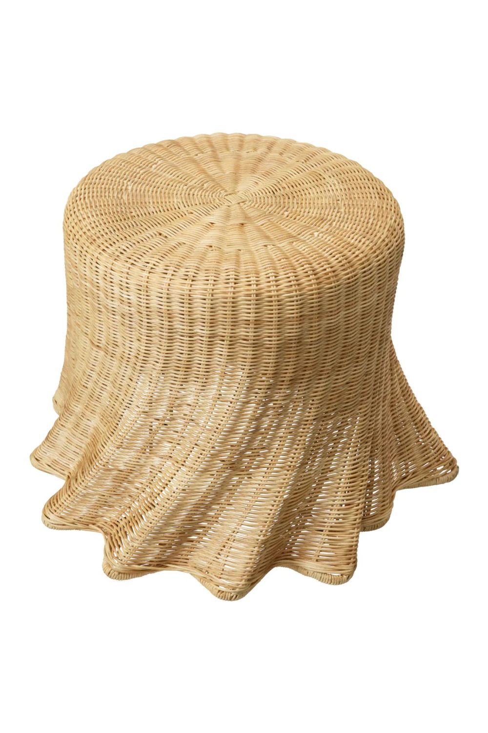 Natural Rattan Side Table Rolph | Eichholtz Miami
