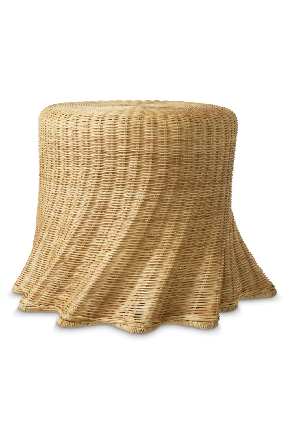 Natural Rattan Side Table Rolph | Eichholtz Miami