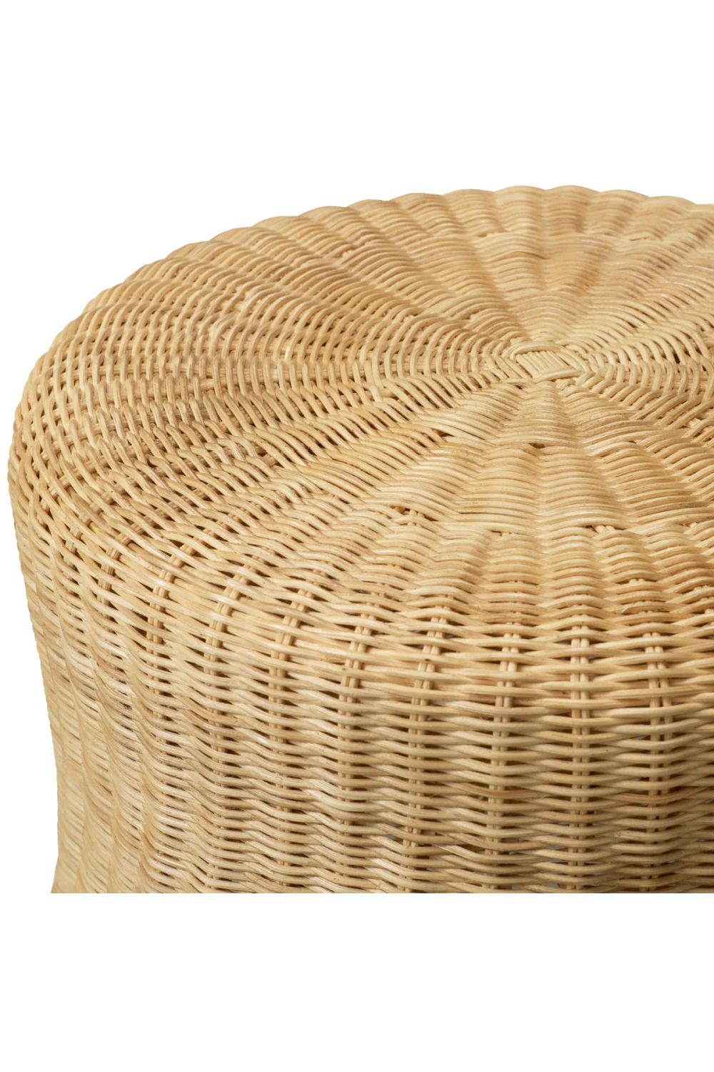 Natural Rattan Side Table Rolph | Eichholtz Miami