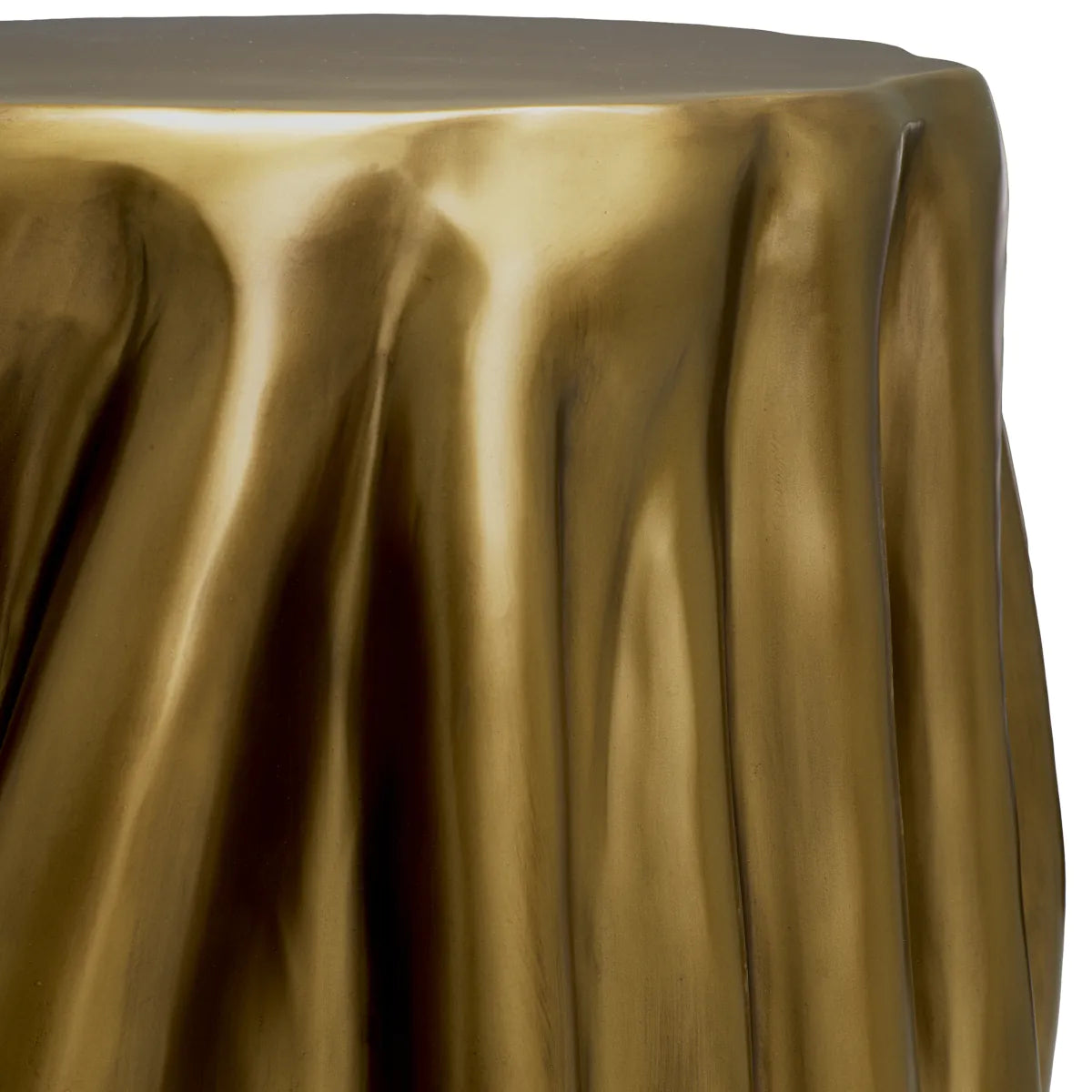 Vintage Brass Side Table Chabot | Eichholtz Miami