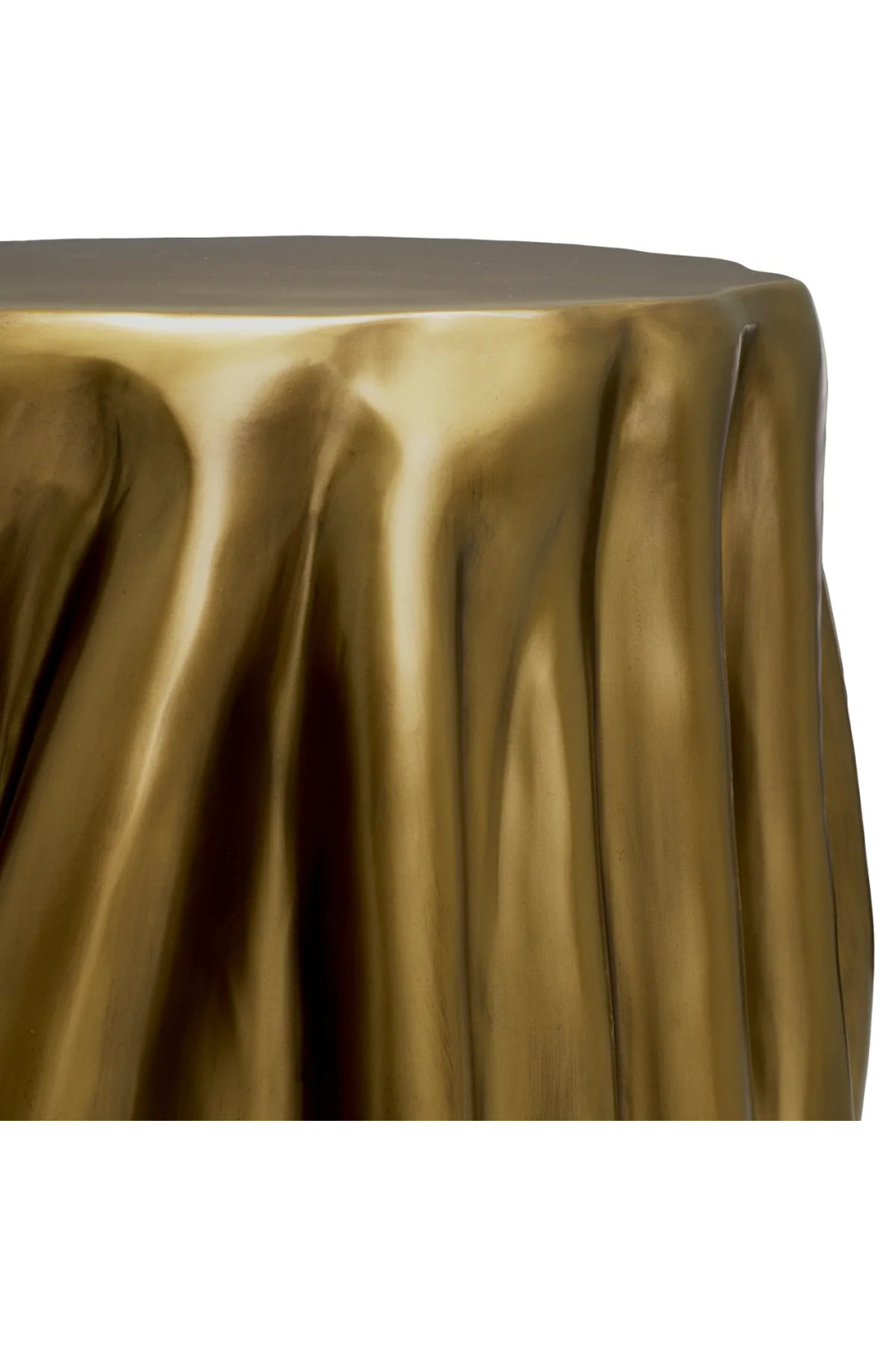 Vintage Brass Side Table Chabot | Eichholtz Miami