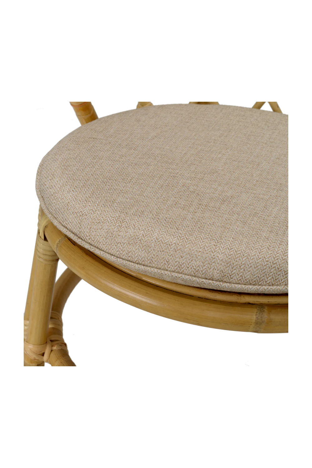 Woven Rattan Dining Chair Alvaro | Eichholtz Miami