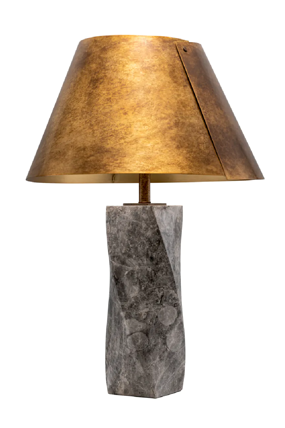 Vintage Brass Table Lamp Camelia | Eichholtz Miami