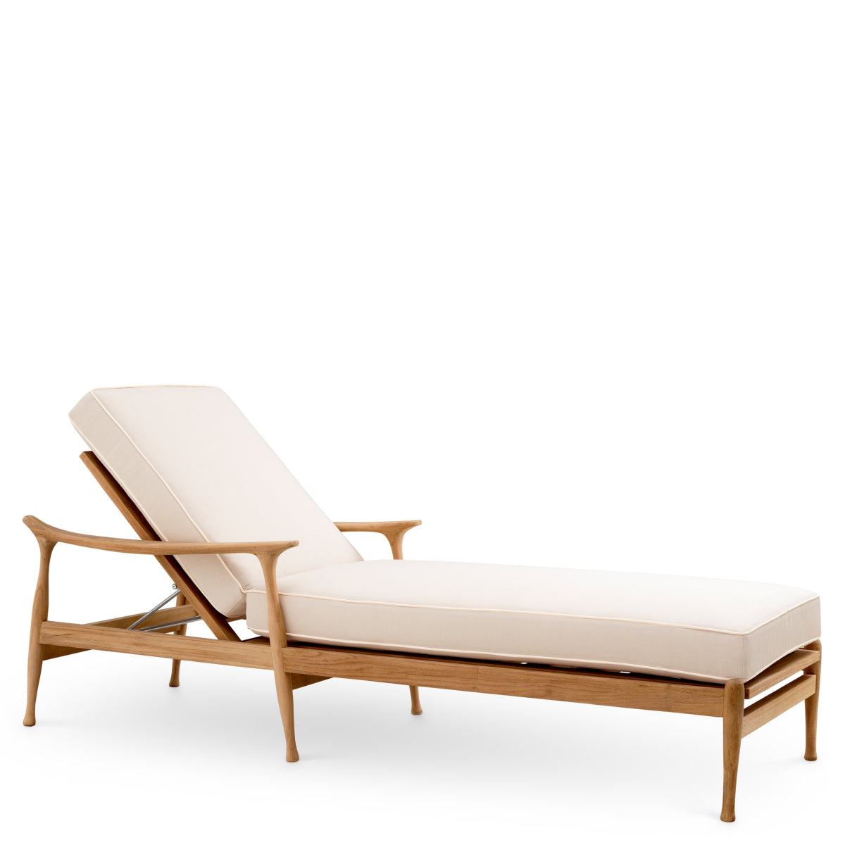 Natural Teak Outdoor Daybed Manzo | Eichholtz Miami