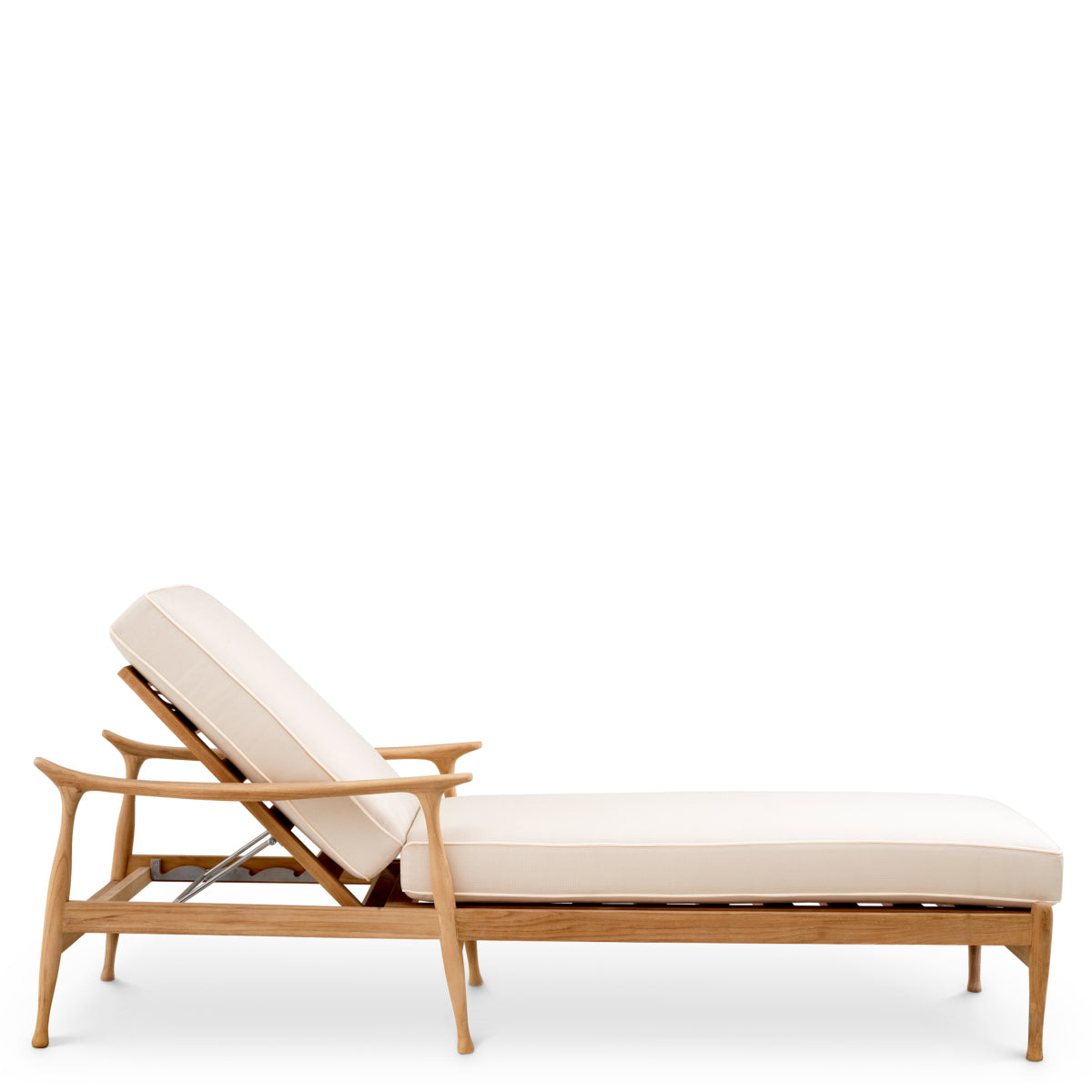 Natural Teak Outdoor Daybed Manzo | Eichholtz Miami