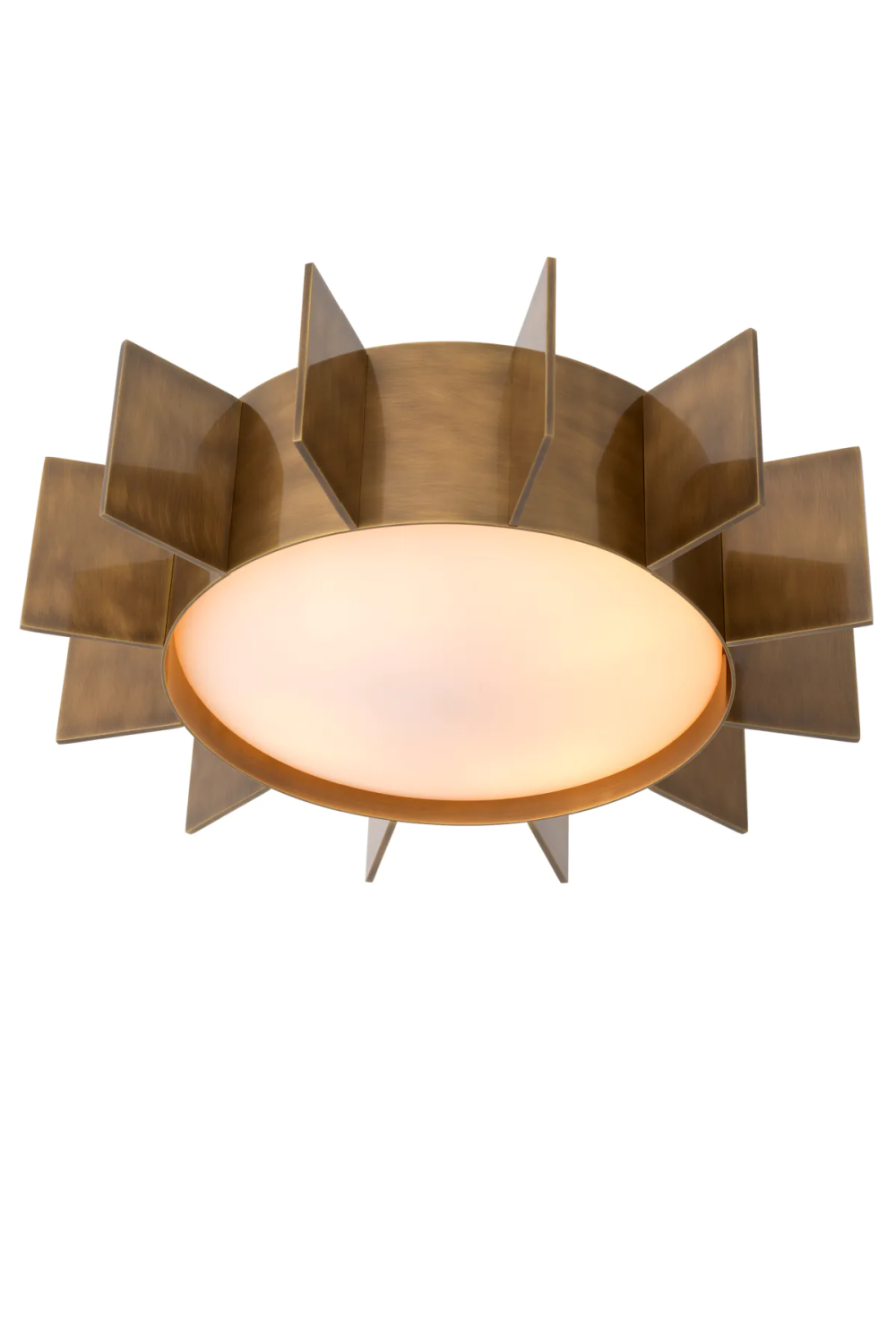 Glass Vintage Ceiling Lamp Mario | Eichholtz Miami