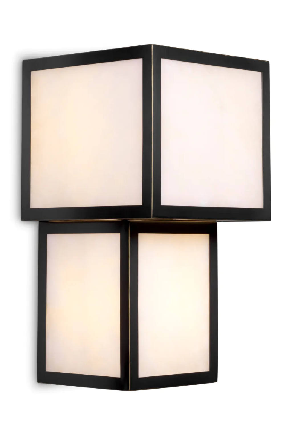 Black Alabaster Wall Lamp Serchio | Eichholtz Miami