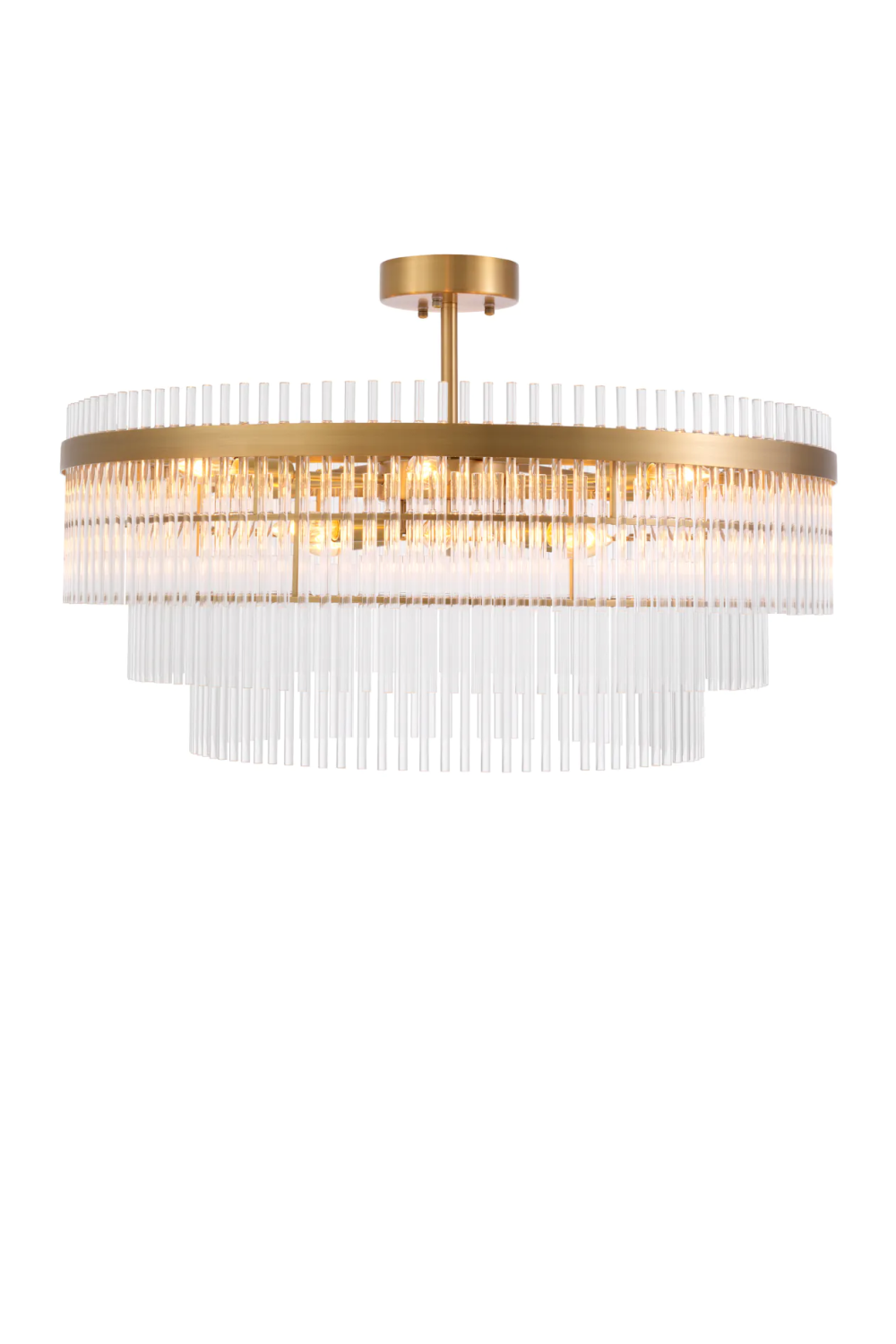 Glass Tiered Ceiling Lamp East | Eichholtz Miami