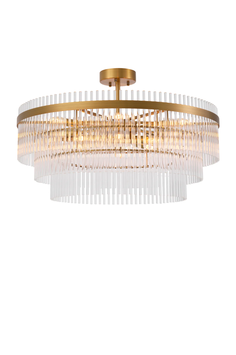 Glass Tiered Ceiling Lamp East | Eichholtz Miami