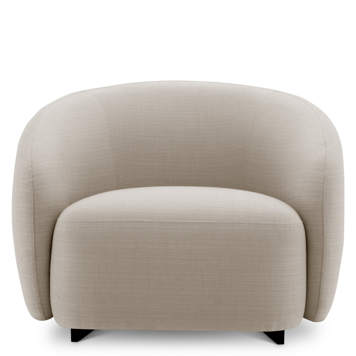 Upholstered Curved Sofa L Björn | Eichholtz Miami
