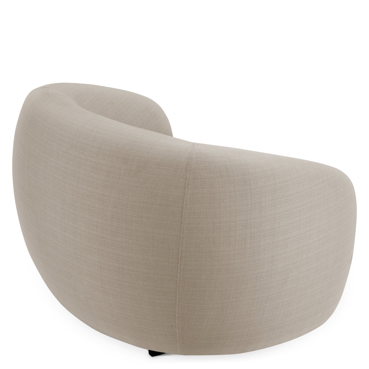 Upholstered Curved Sofa L Björn | Eichholtz Miami