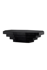 Oak Geometrical Coffee Table Vezio | Eichholtz Miami