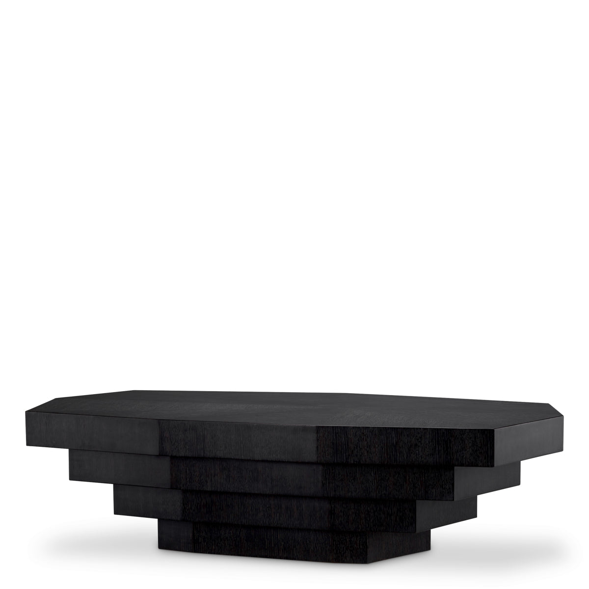 Oak Geometrical Coffee Table Vezio | Eichholtz Miami
