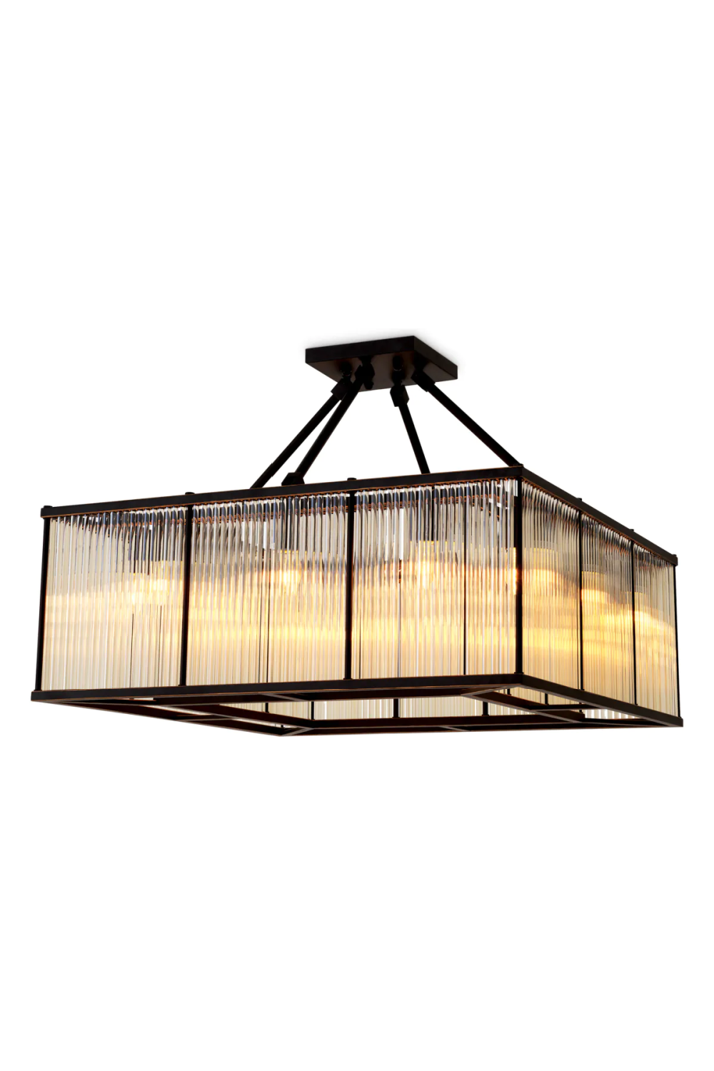 Glass Rods Ceiling Lamp Bernardi | Eichholtz Miami