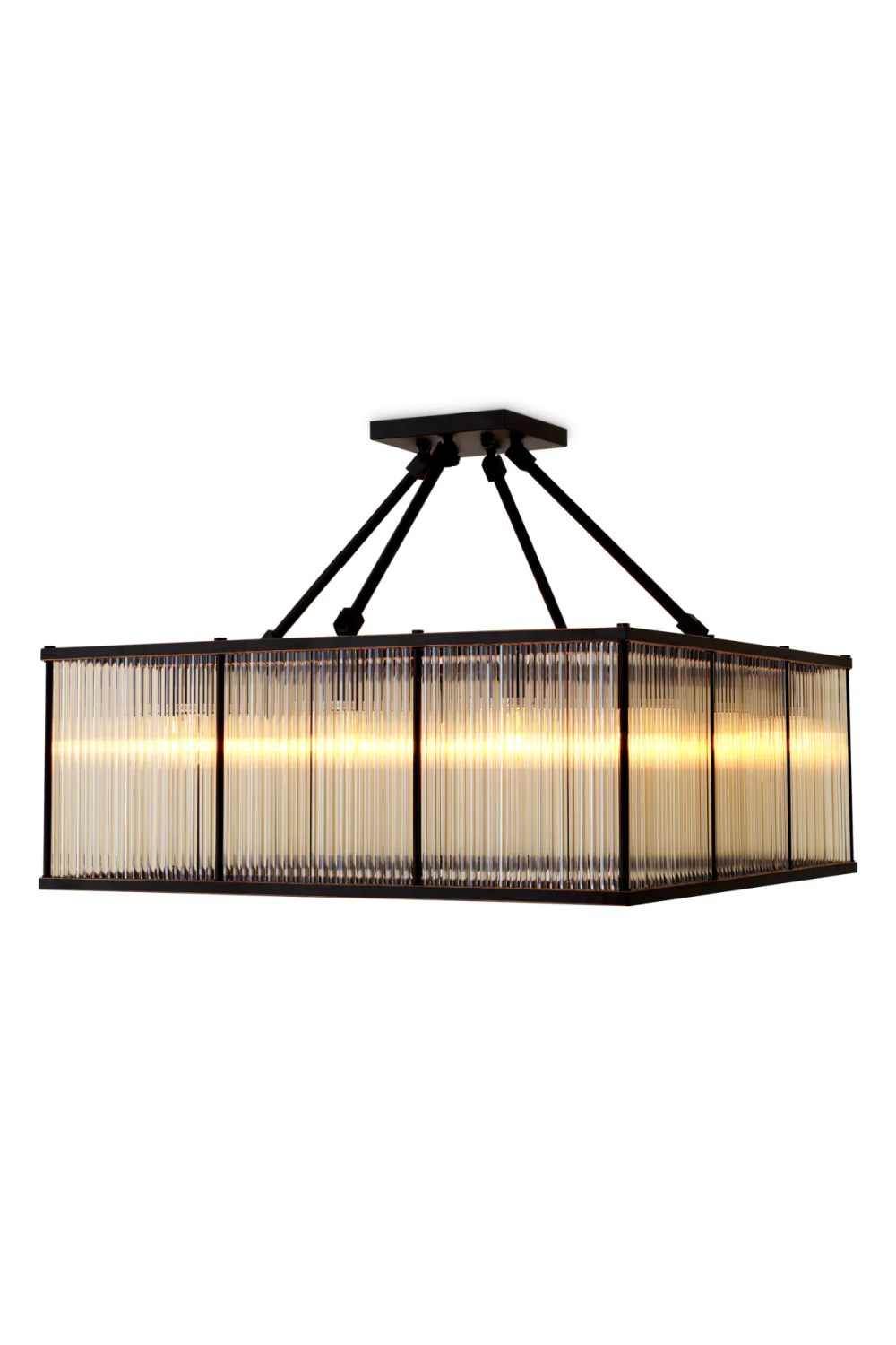 Glass Rods Ceiling Lamp Bernardi | Eichholtz Miami