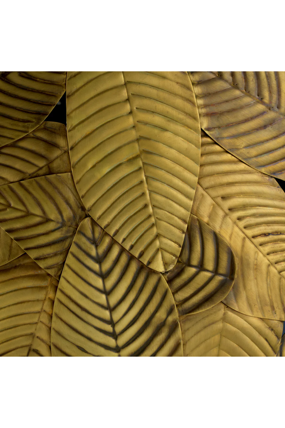 Black Glass Side Table Botanico | Eichholtz Miami