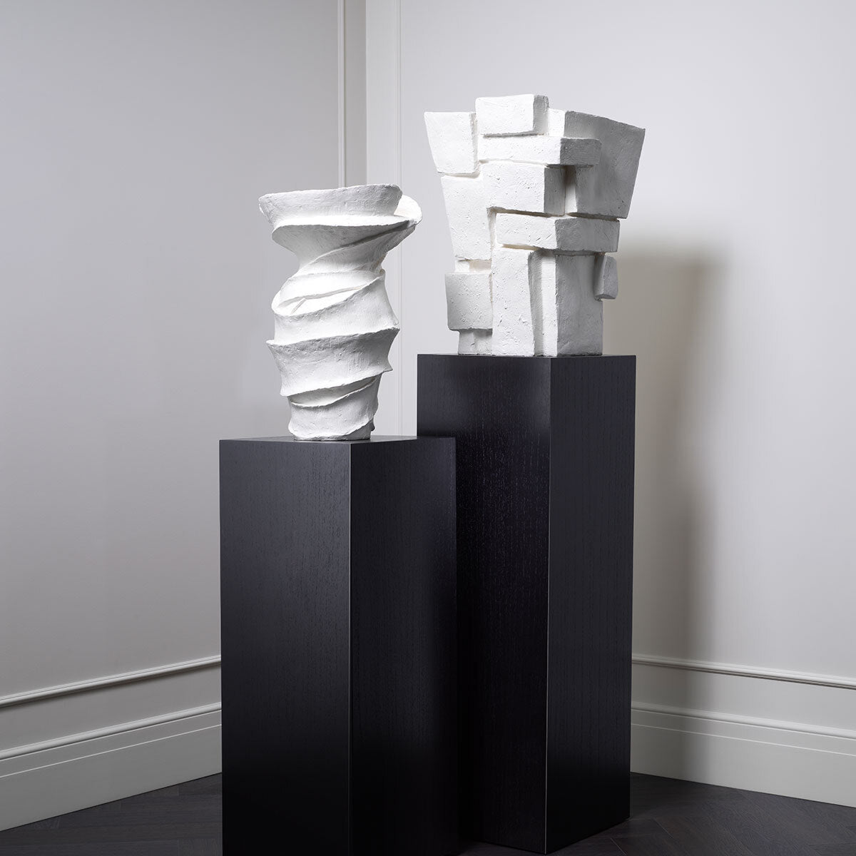 White Fiberglass Planter Horta | Eichholtz Miami