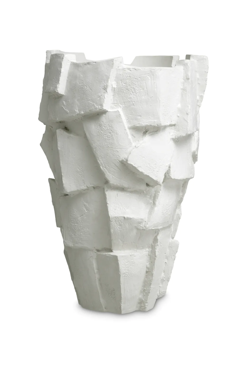 White Fiberglass Planter Sevilla | Eichholtz Miami