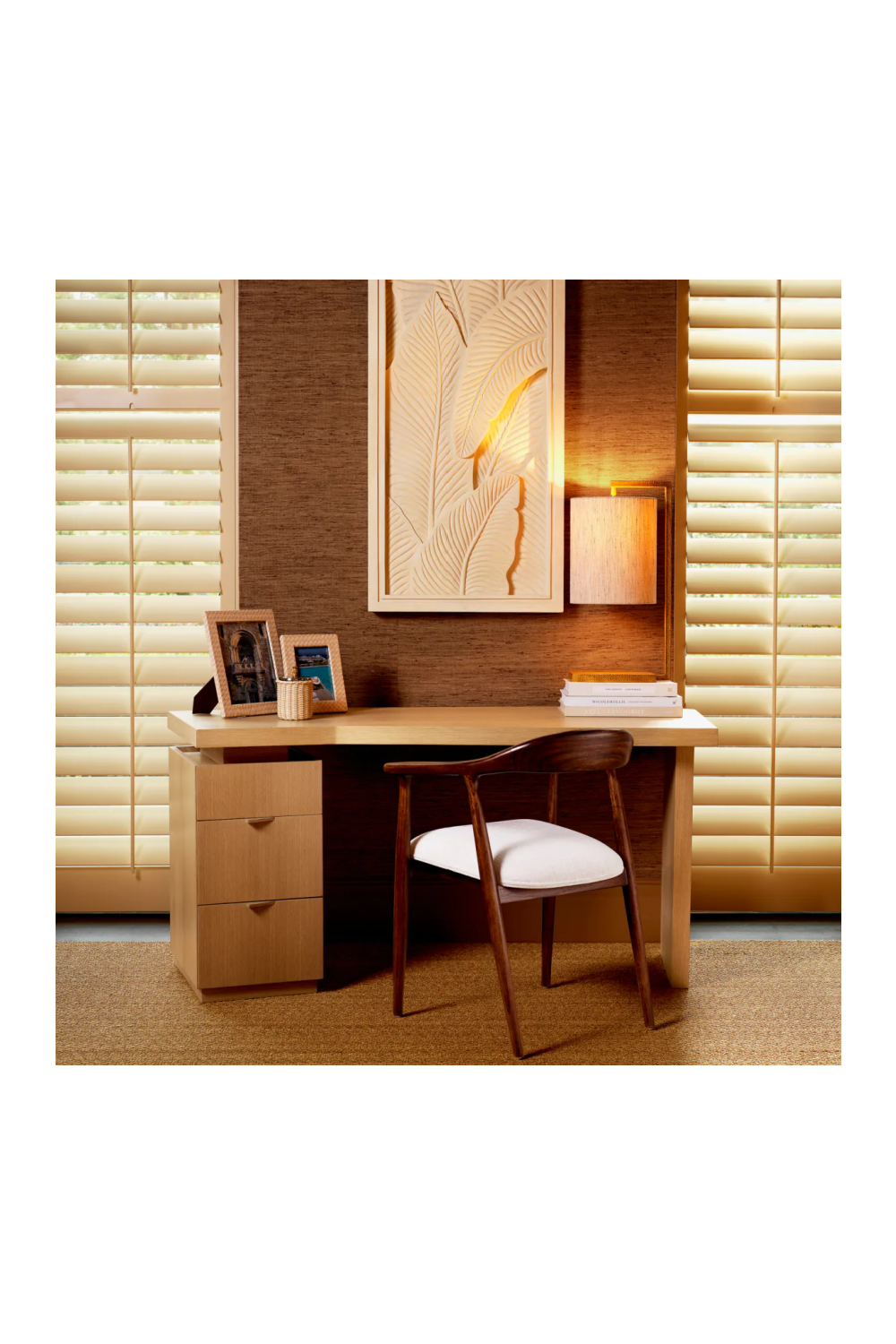 Tan Leather Picture Frames (2) Sintra | Eichholtz Miami