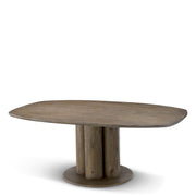 Oval Wooden Dining Table Westwood | Eichholtz Miami