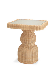 Natural Rattan Side Table Tiago | Eichholtz Miami