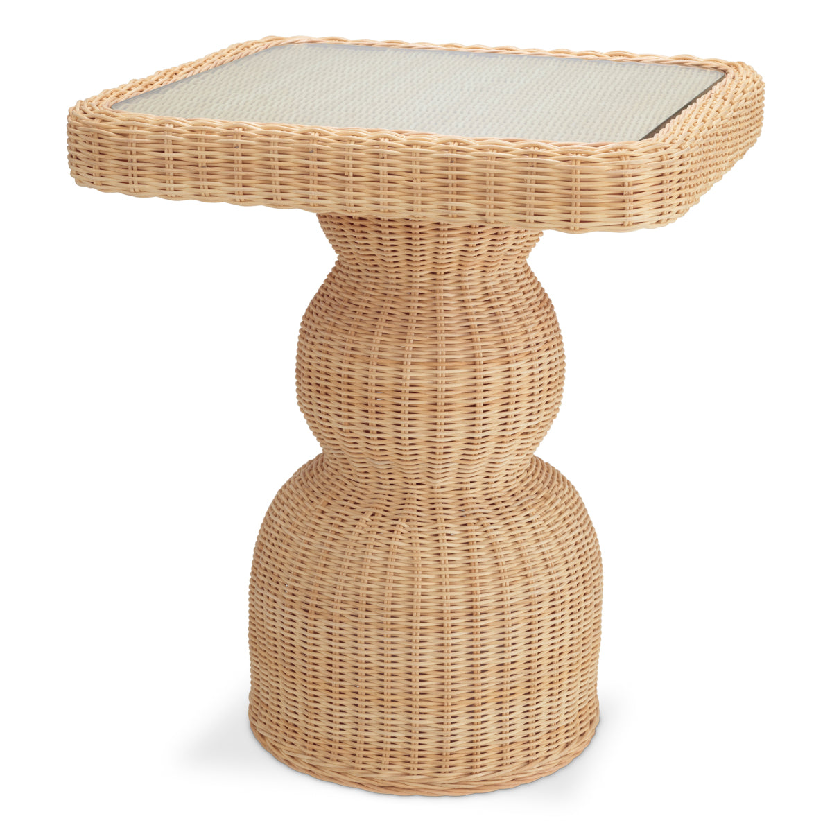 Natural Rattan Side Table Tiago | Eichholtz Miami
