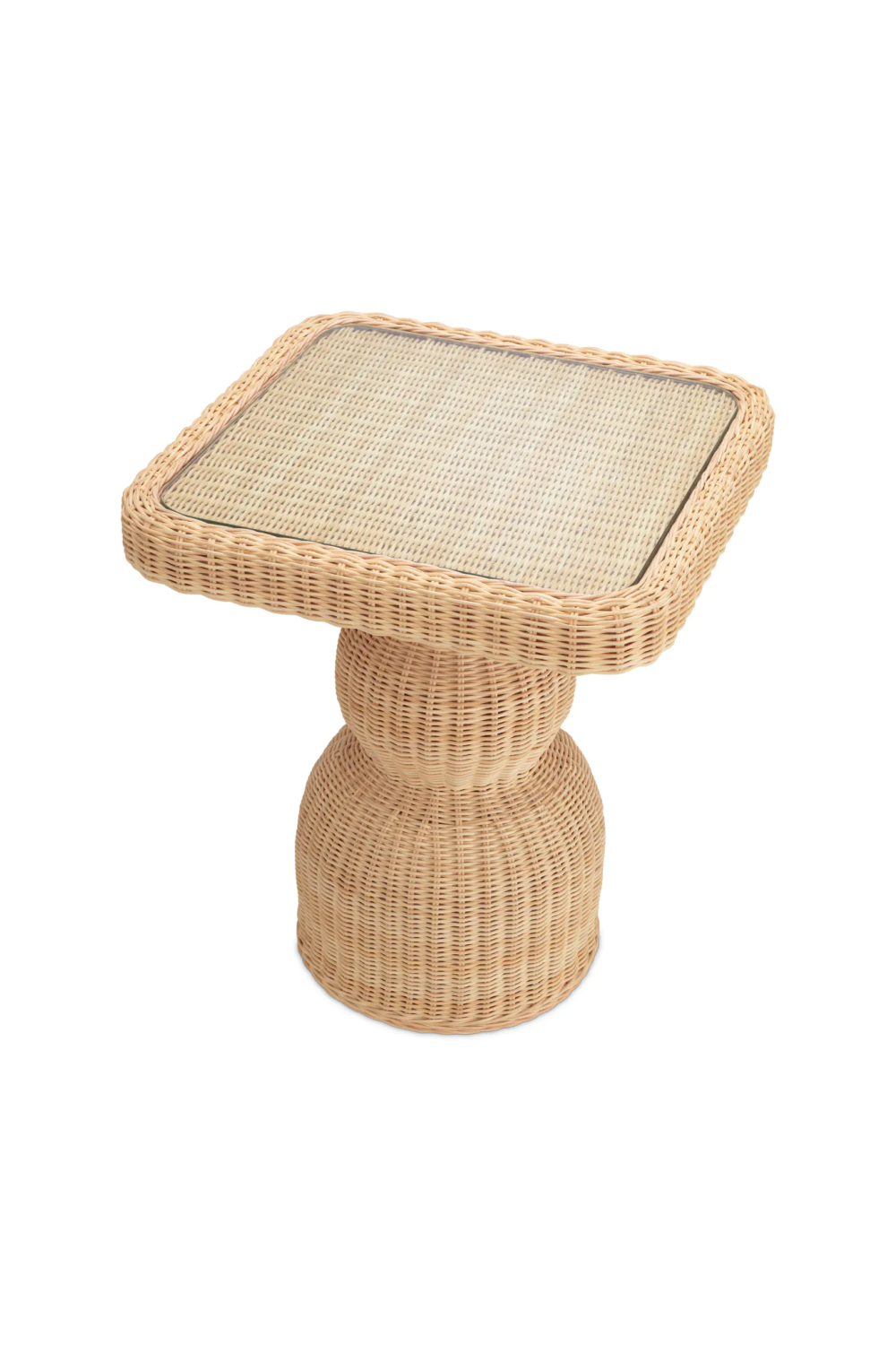 Natural Rattan Side Table Tiago | Eichholtz Miami