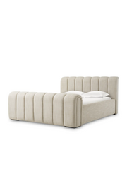Beige Upholstered Bed Frame Kayden | Eichholtz Miami