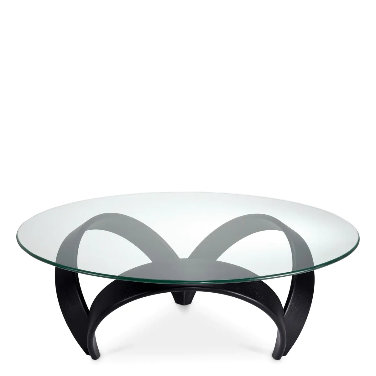Round Glass Coffee Table Soquel | Eichholtz Miami