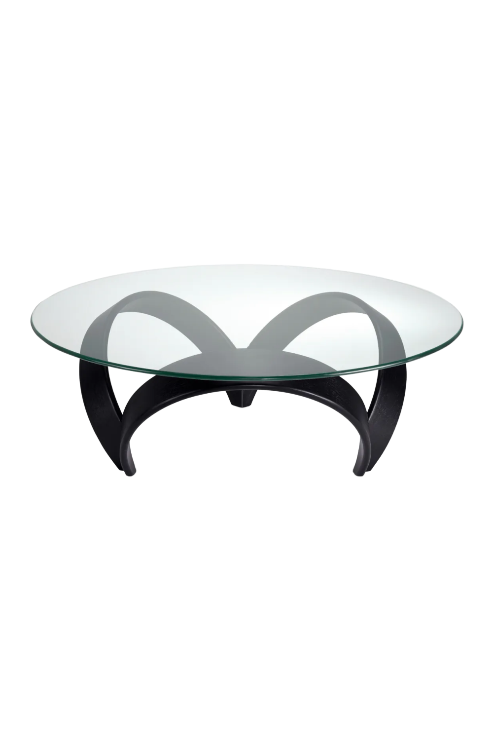 Round Glass Coffee Table Soquel | Eichholtz Miami