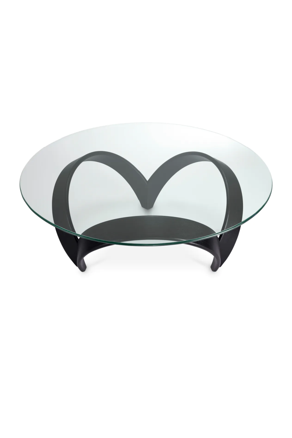 Round Glass Coffee Table Soquel | Eichholtz Miami