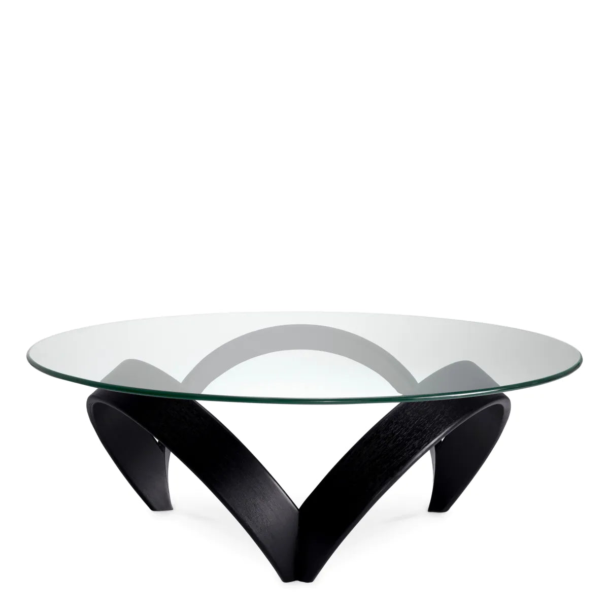 Round Glass Coffee Table Soquel | Eichholtz Miami