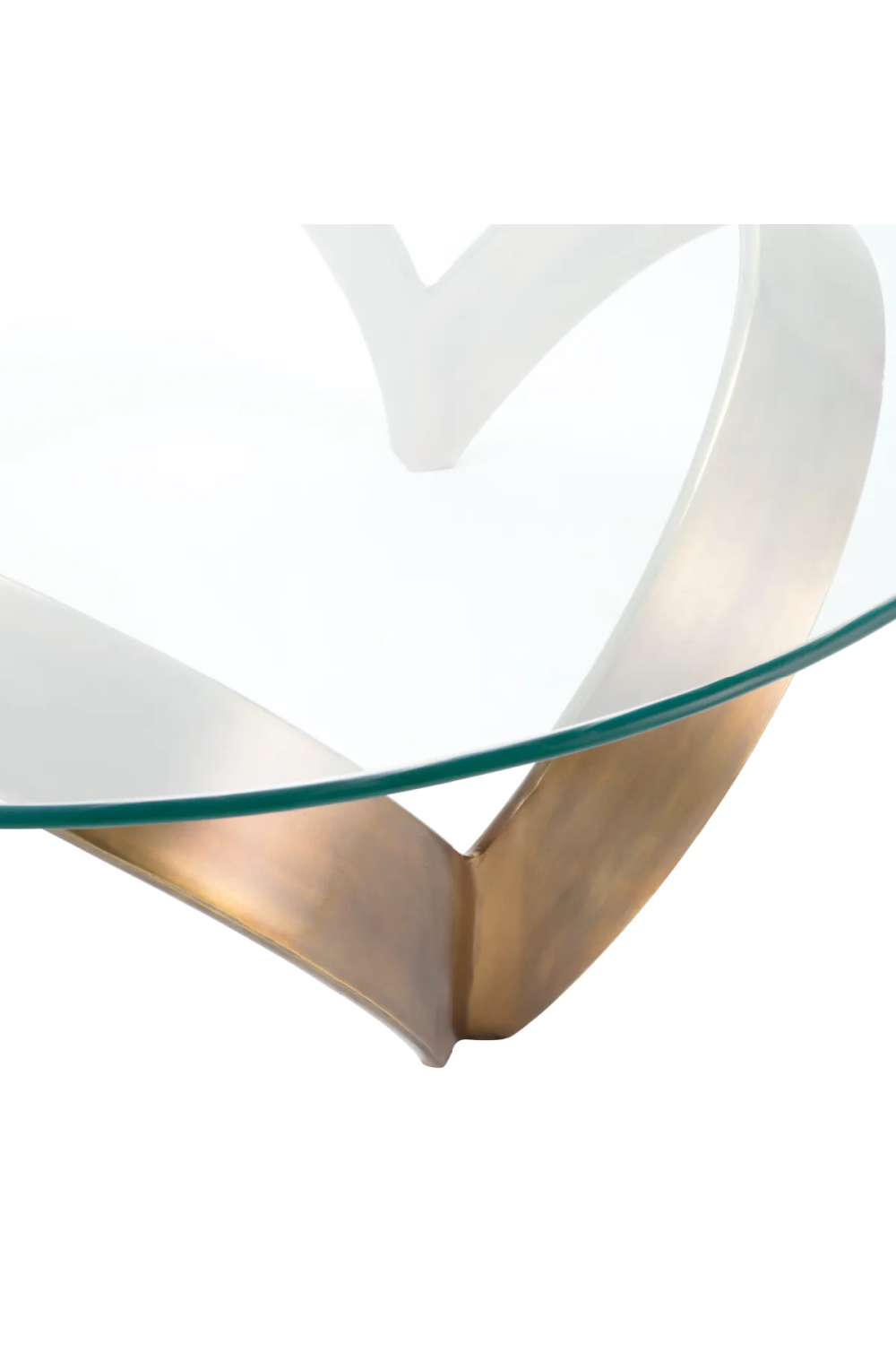 Round Glass Coffee Table Soquel | Eichholtz Miami