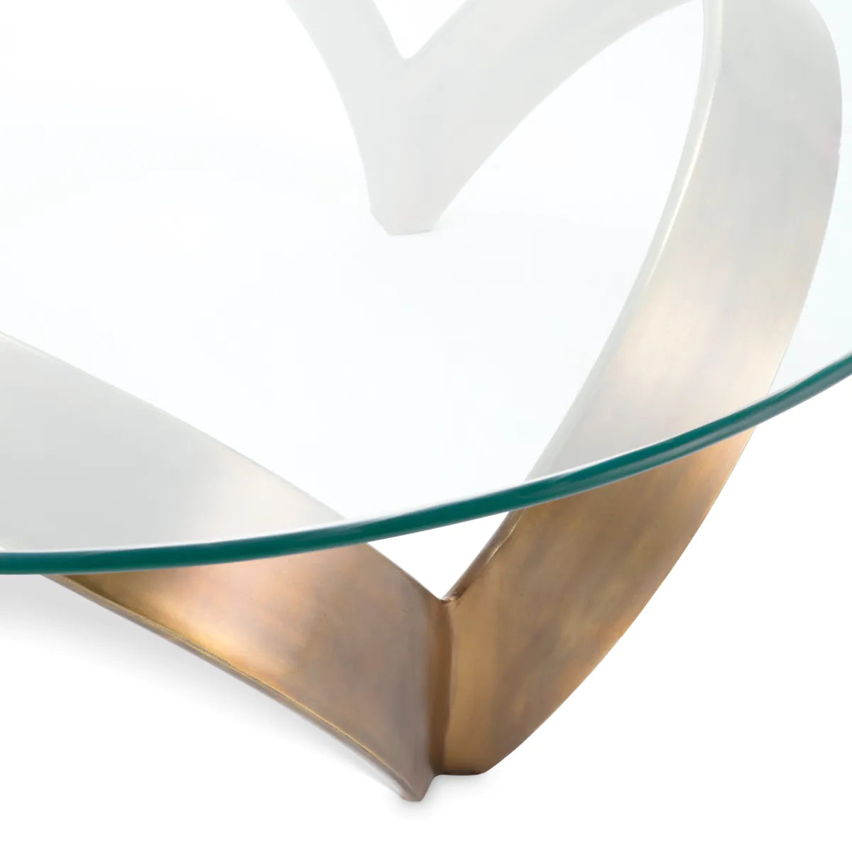 Round Glass Coffee Table Soquel | Eichholtz Miami