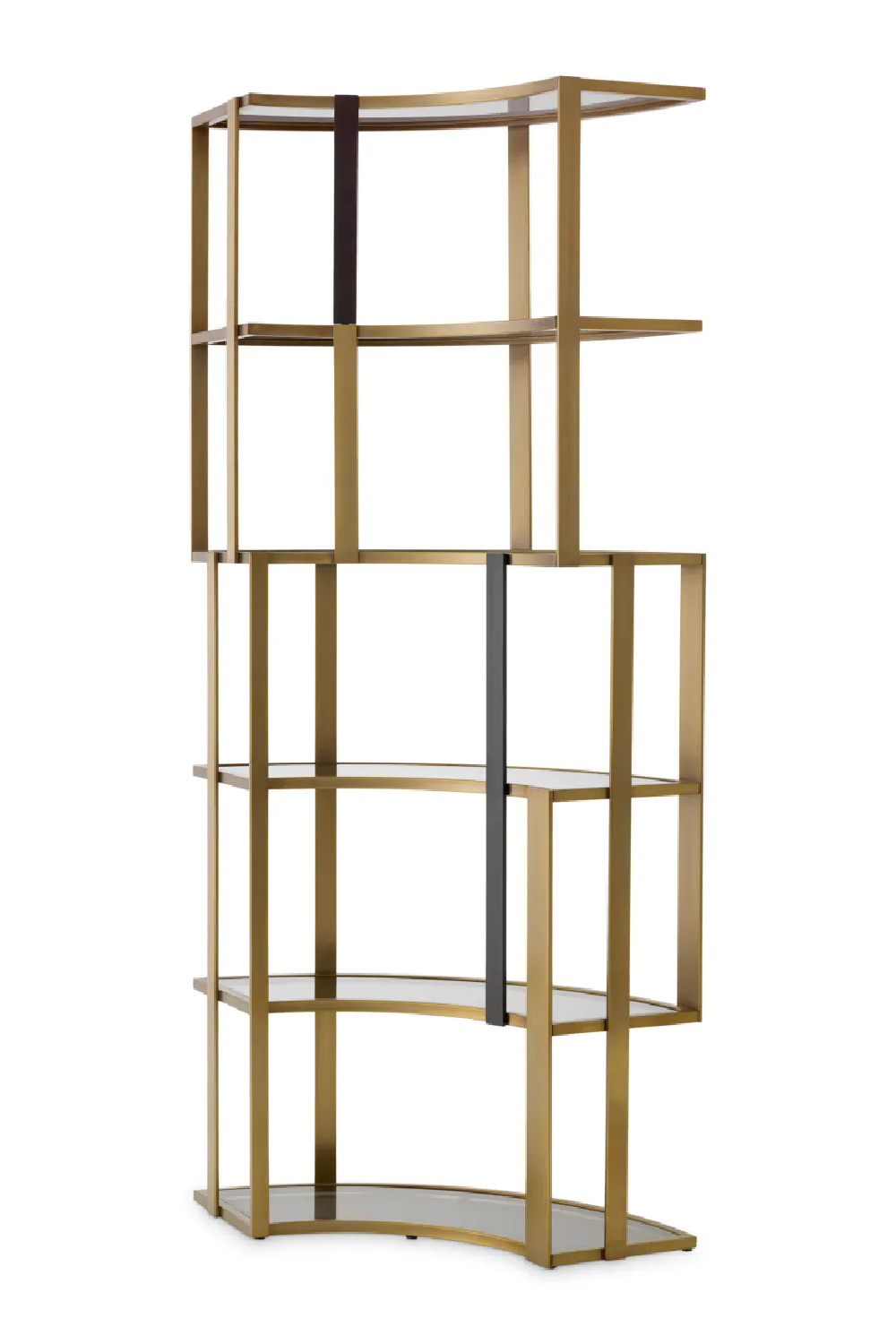 Modern Corner Shelf Cabinet Clio | Eichholtz Miami