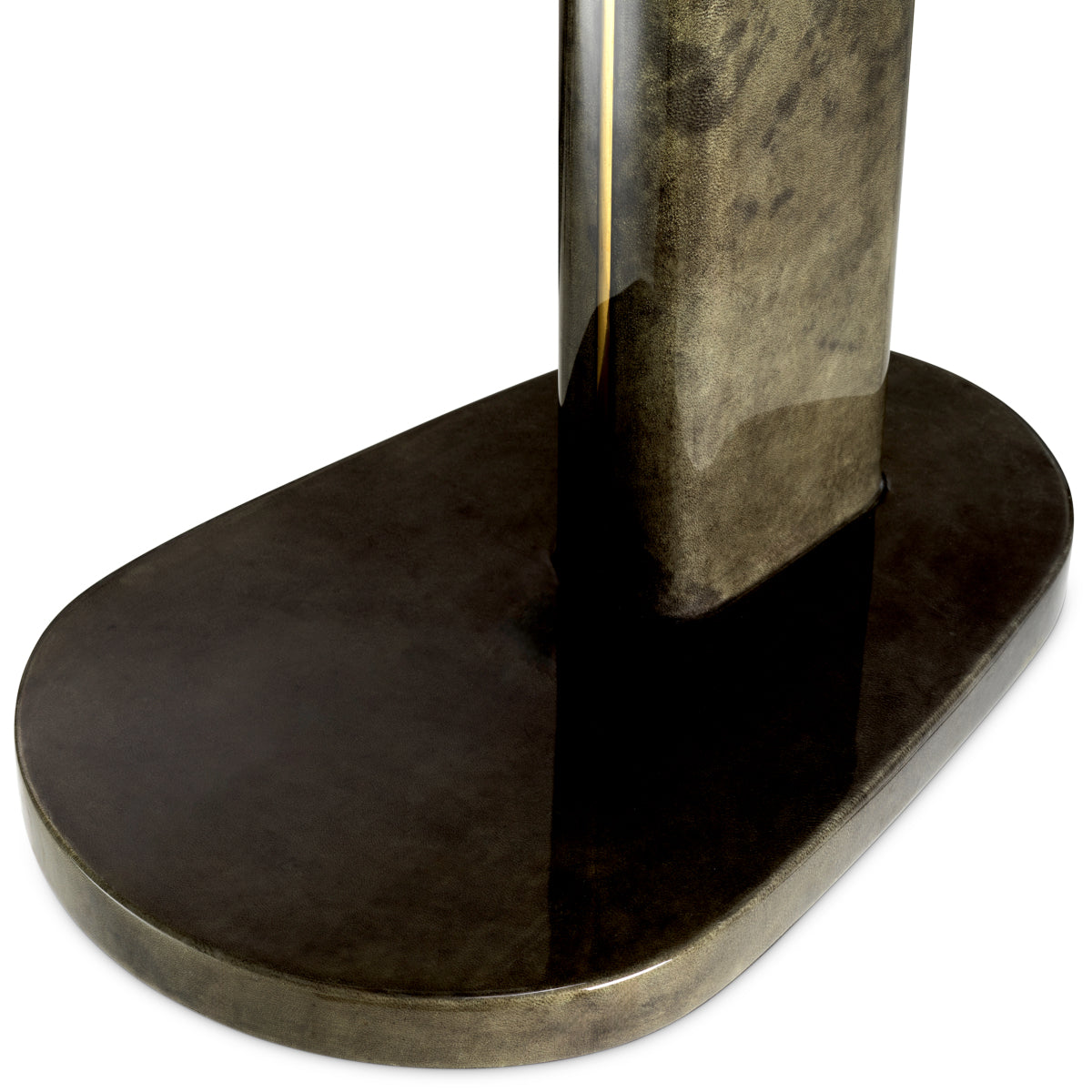 Goat Leather Side Table Manuel | Eichholtz Miami