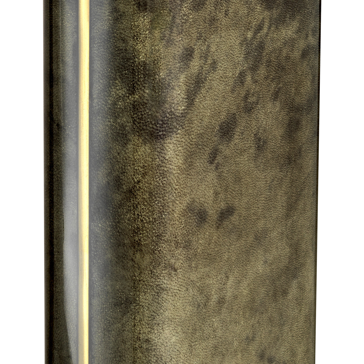 Goat Leather Side Table Manuel | Eichholtz Miami