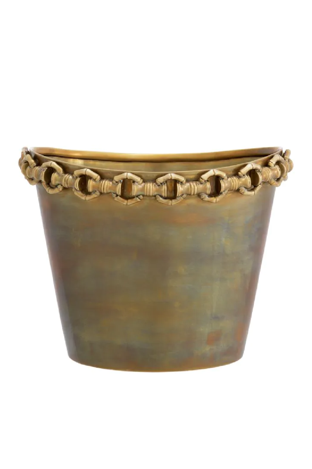 Vintage Brass Wine Cooler Clementine | Eichholtz Miami