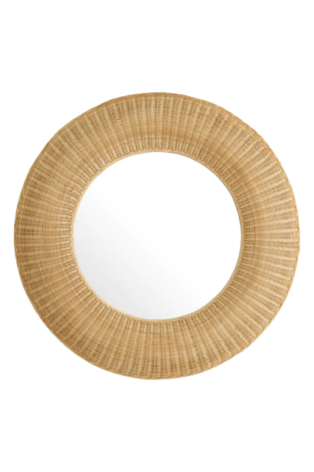 Round Handwoven Rattan Mirror Idora | Eichholtz Miami