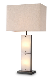 Linen Modern Table Lamp Ortiz | Eichholtz Miami