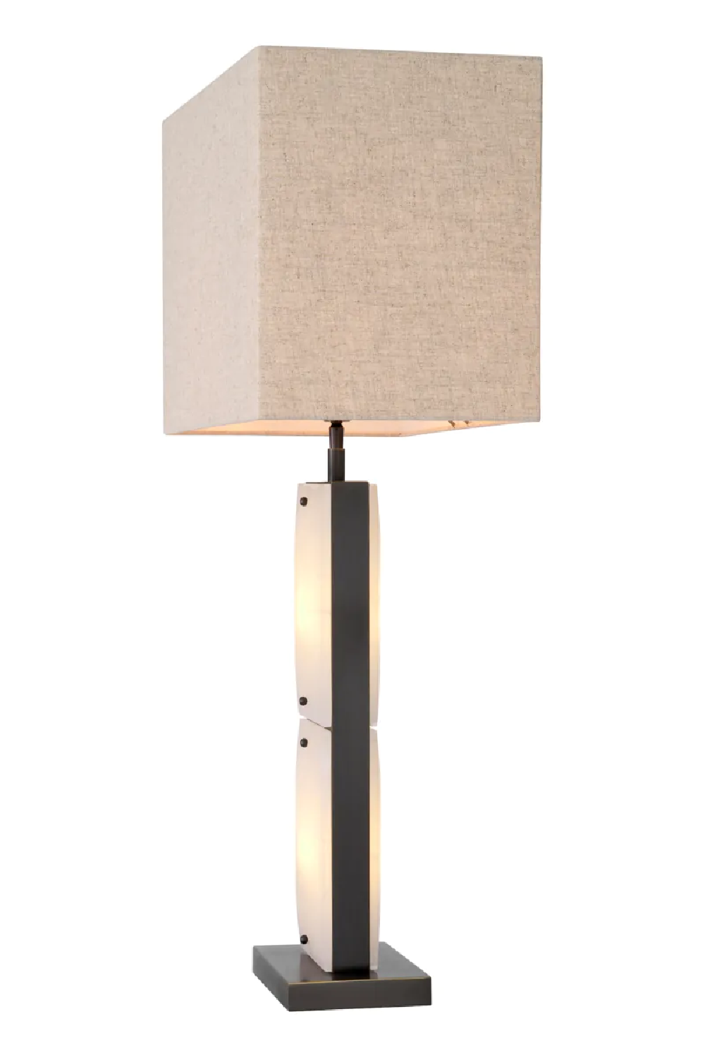 Linen Modern Table Lamp Ortiz | Eichholtz Miami