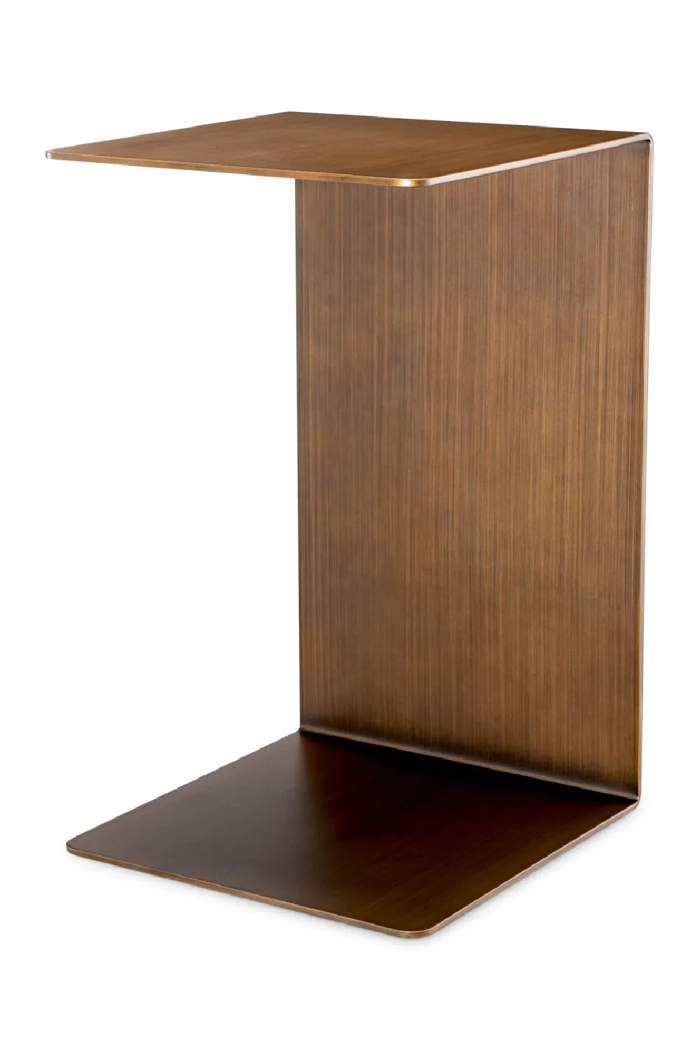 Brushed Brass Side Table Panarea | Eichholtz Miami