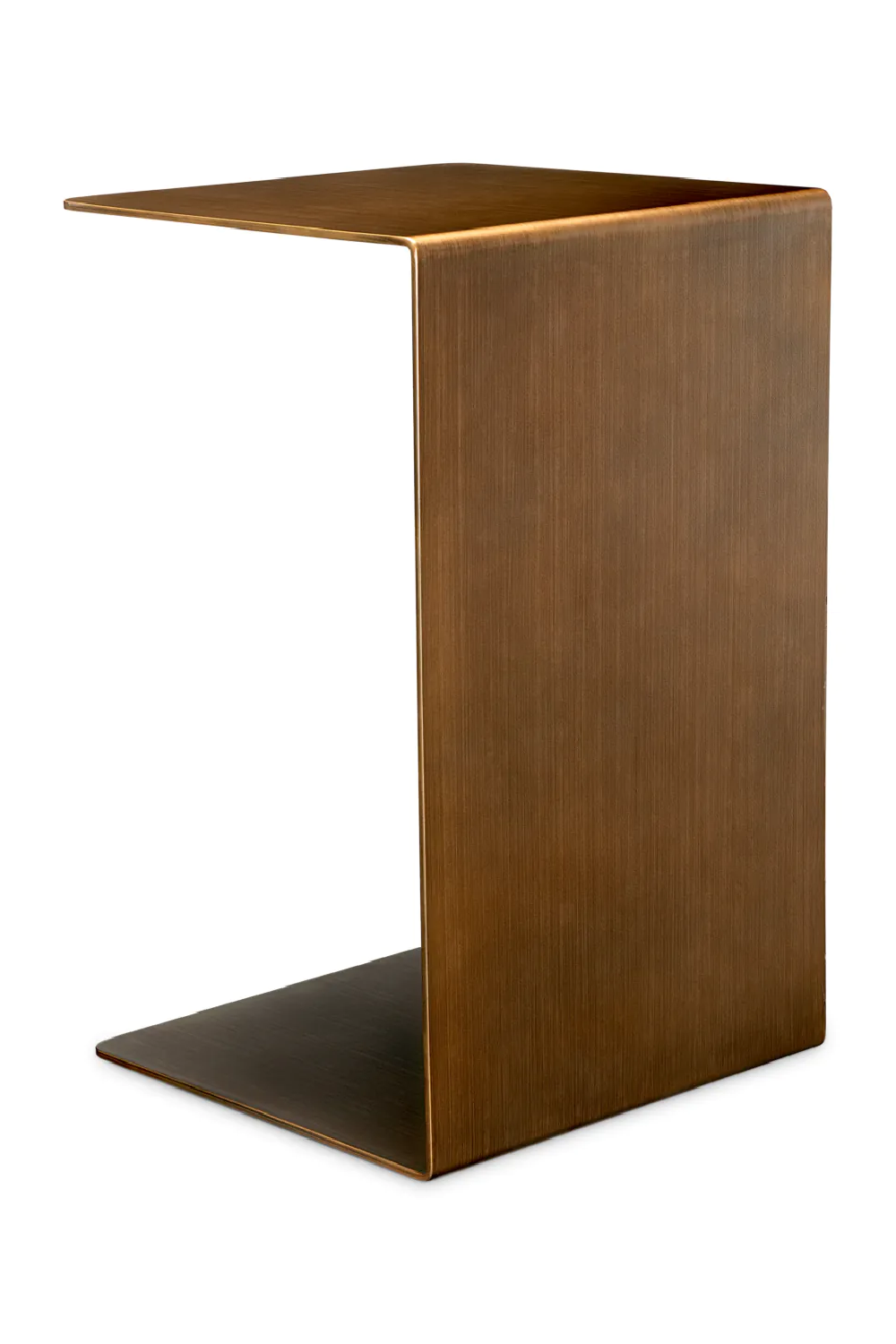 Brushed Brass Side Table Panarea | Eichholtz Miami