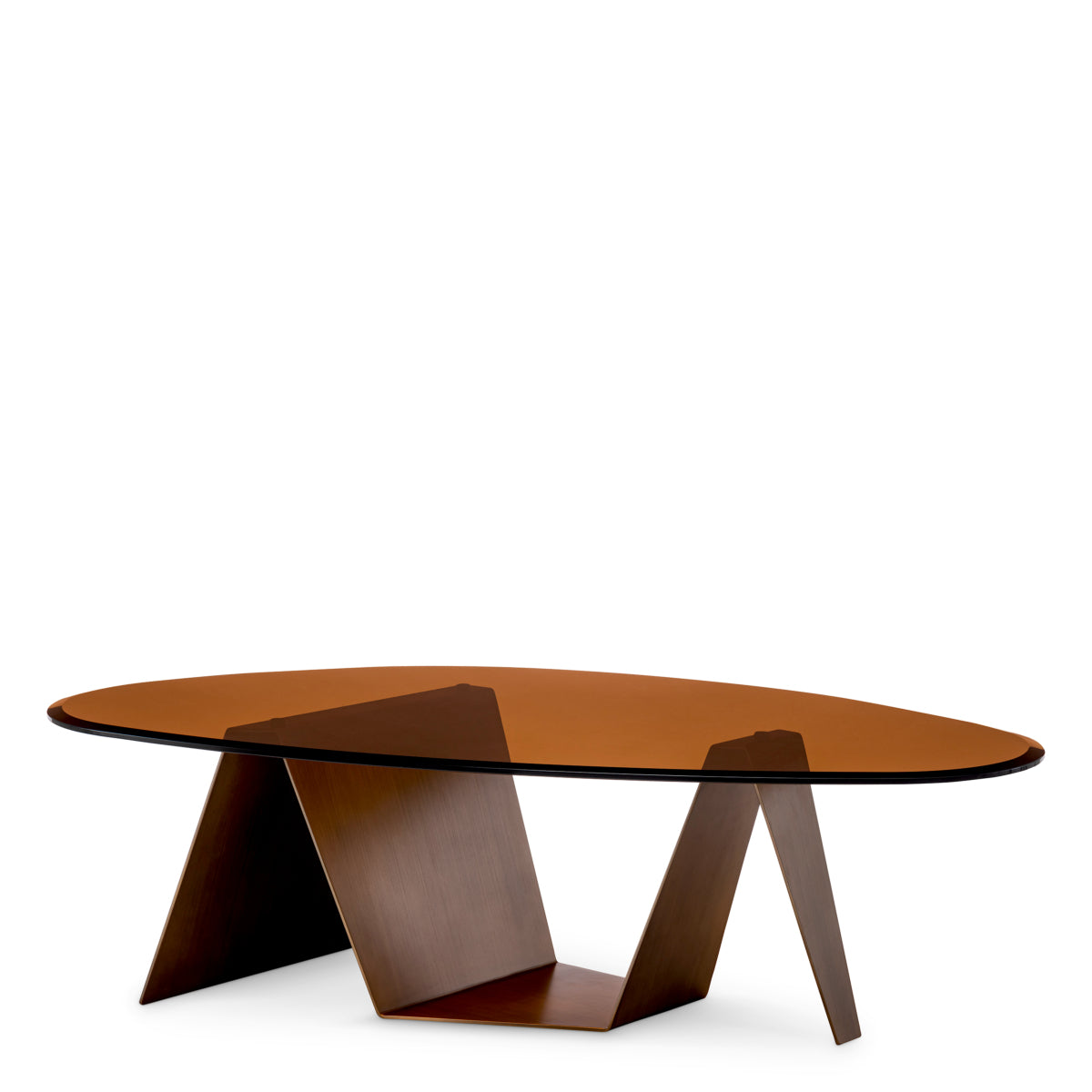 Oval Glass Coffee Table Lavello | Eichholtz Miami